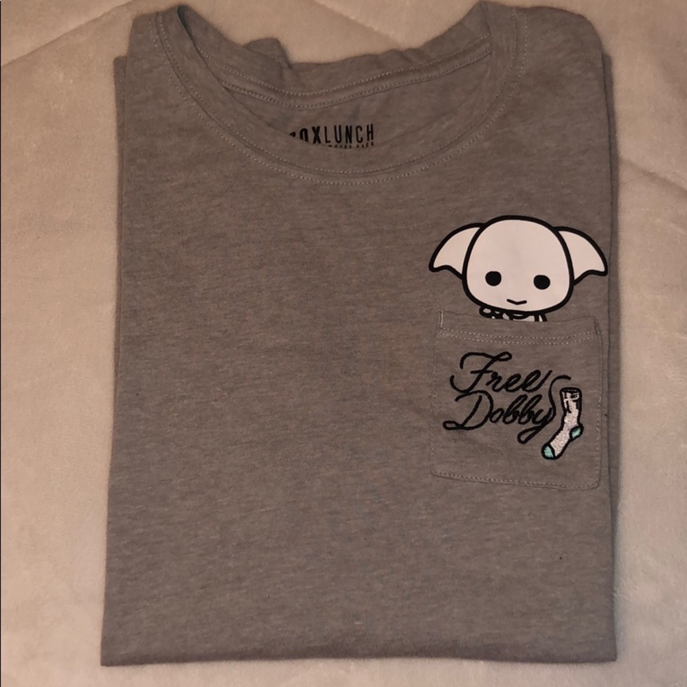 Gray Dobby T-Shirt